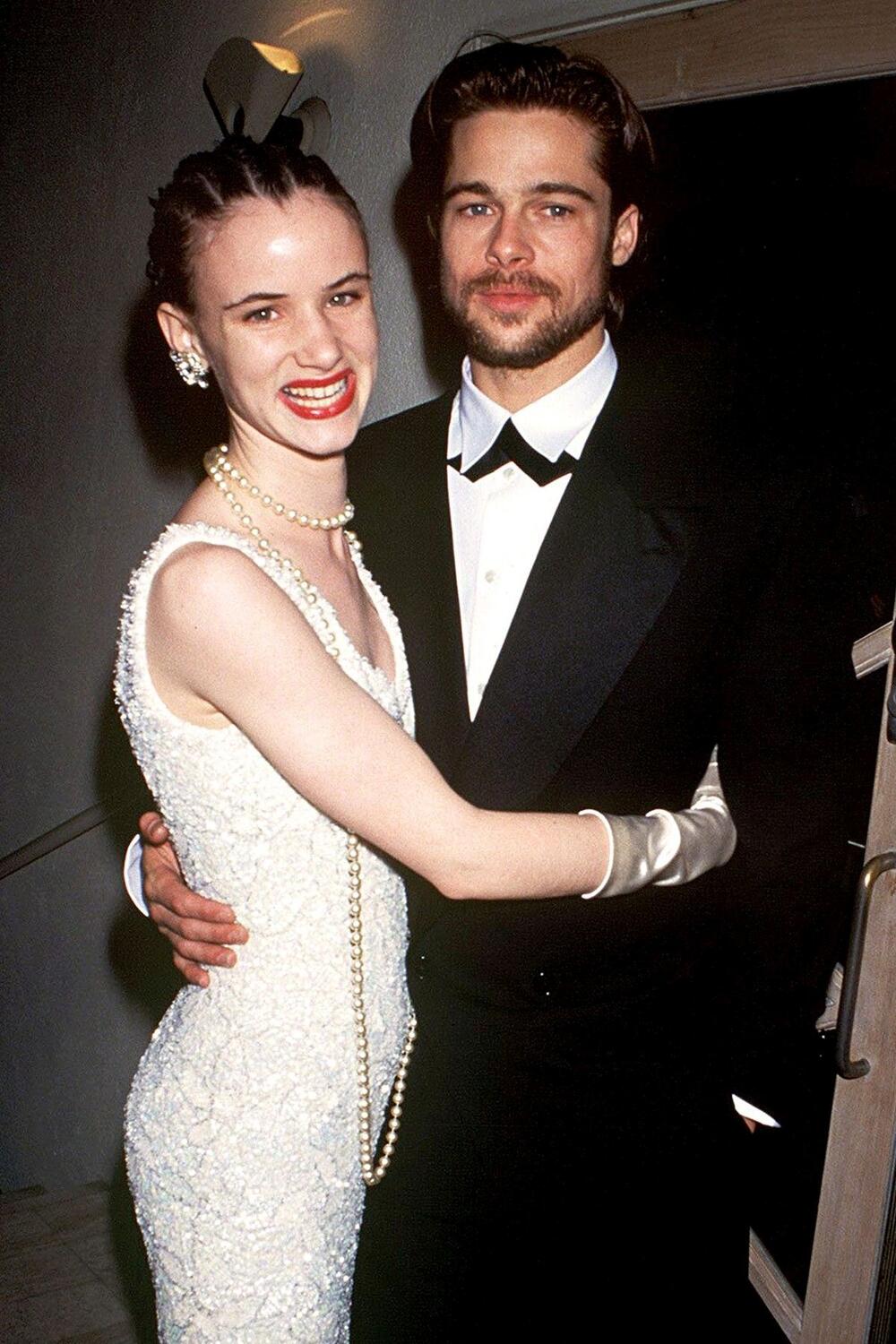 Bred PIt i Džulijet Luis na dodeli Oskara 1992. godine