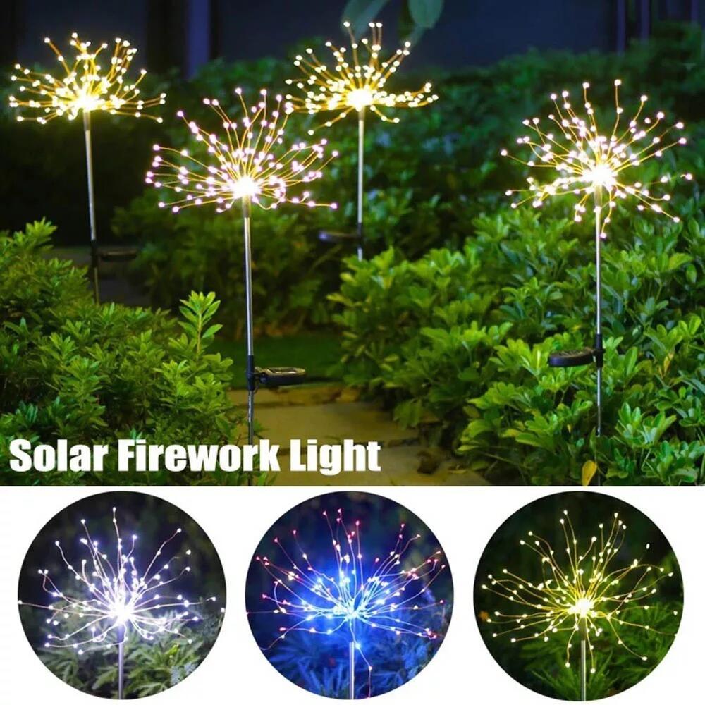 Solarno LED drvo kao dekoracija za dvorište za Novu godinu