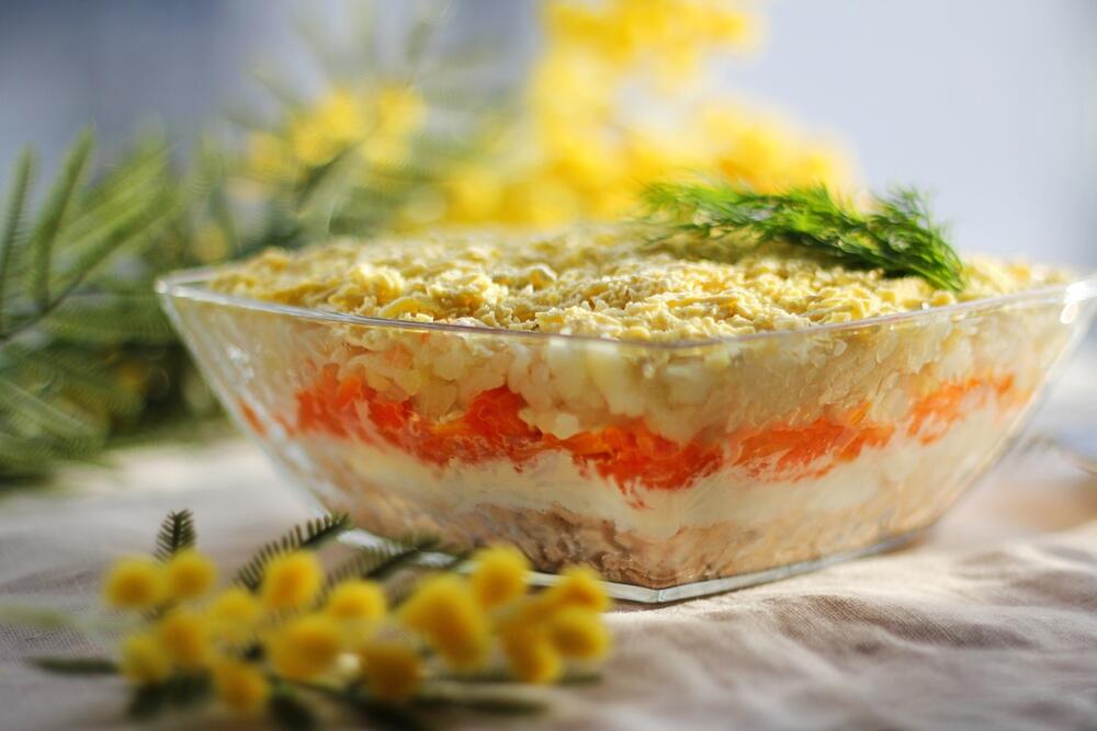 Posna mimoza salata je odličan izbor za sve prilike, od ručka do slave!