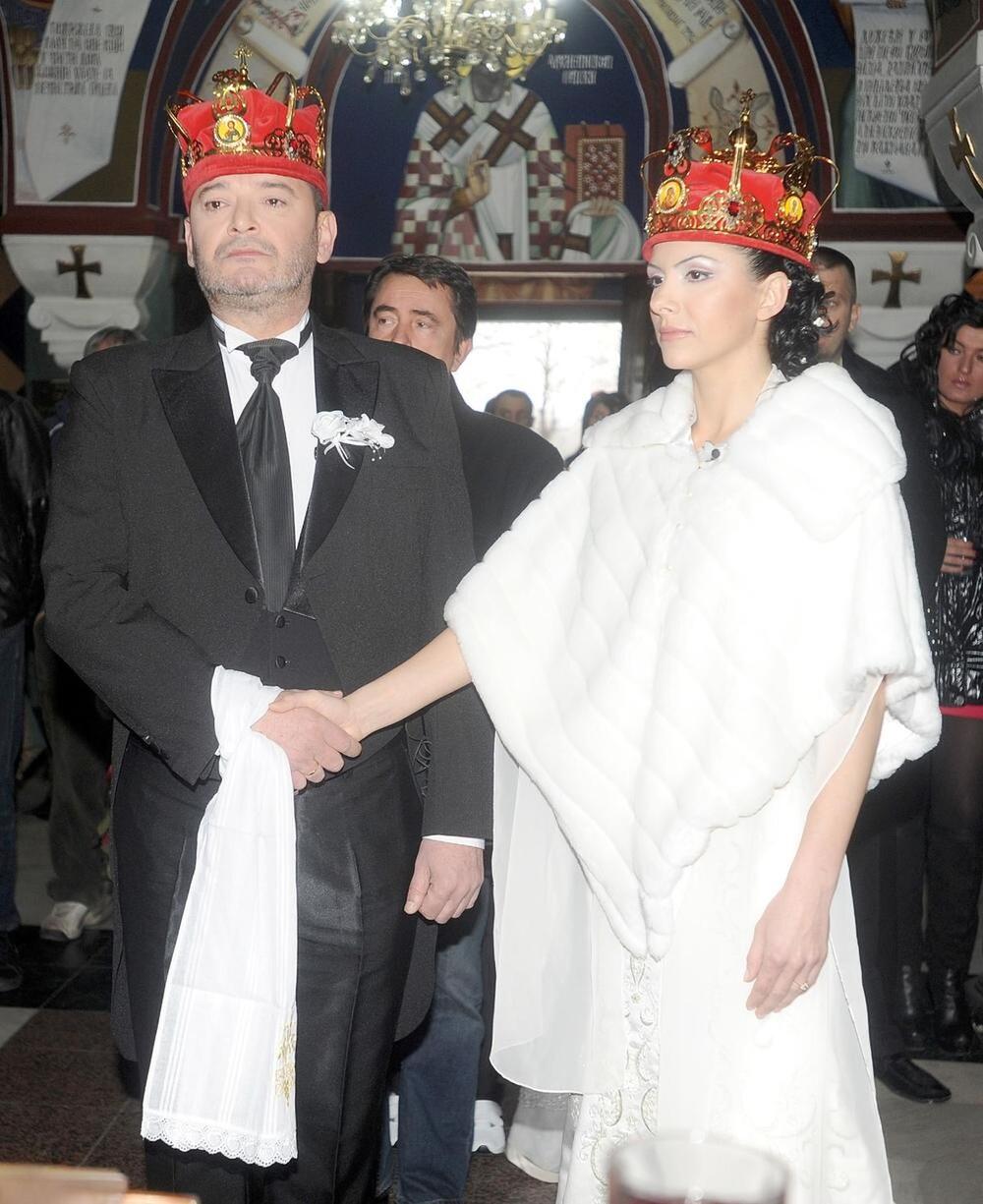 Tihomir Arsić i Jelena Ćosić venčali su se 2011. godine