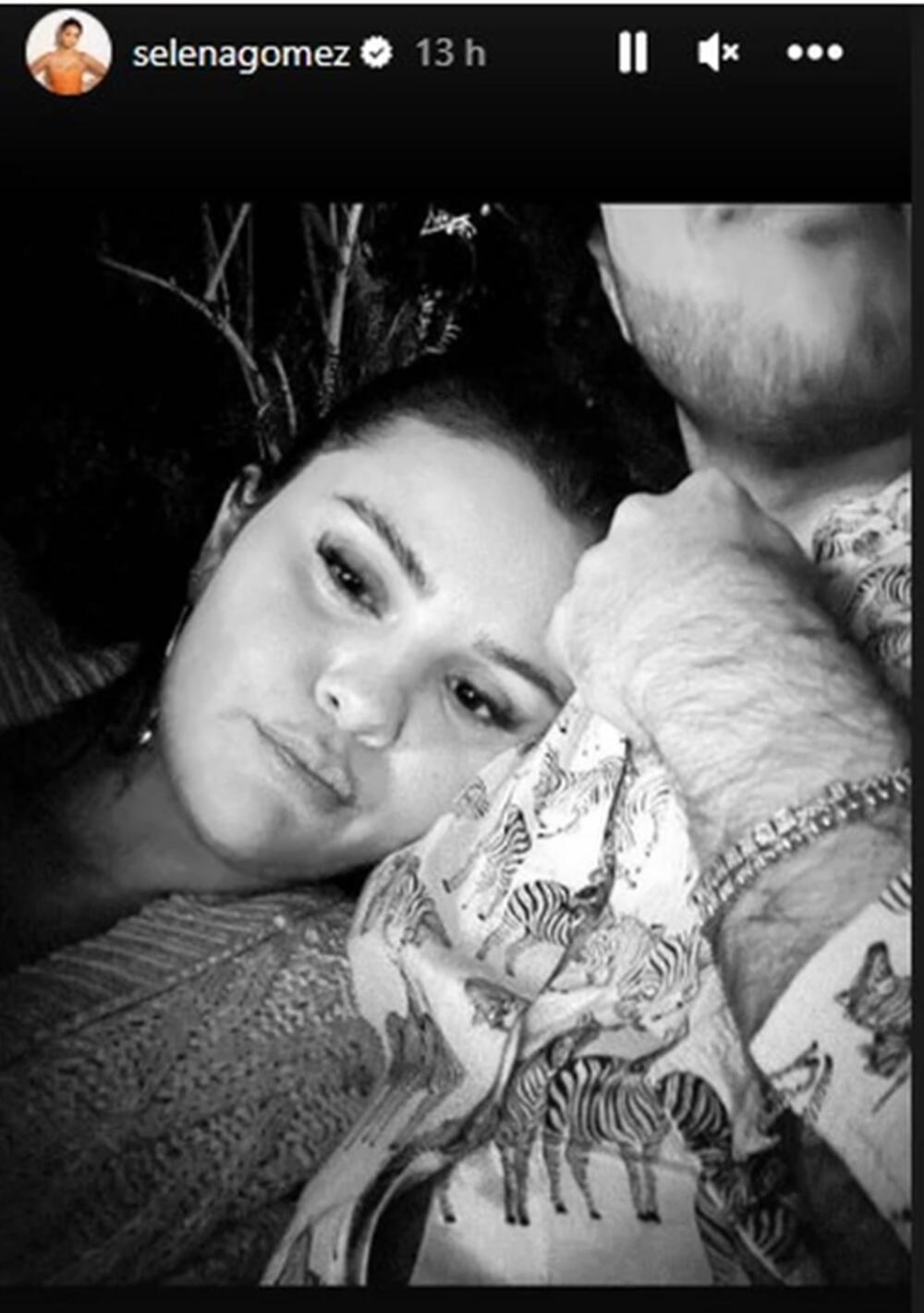 Fotografija sa Benijem koju je Selena Gomez podelila na Instagramu  