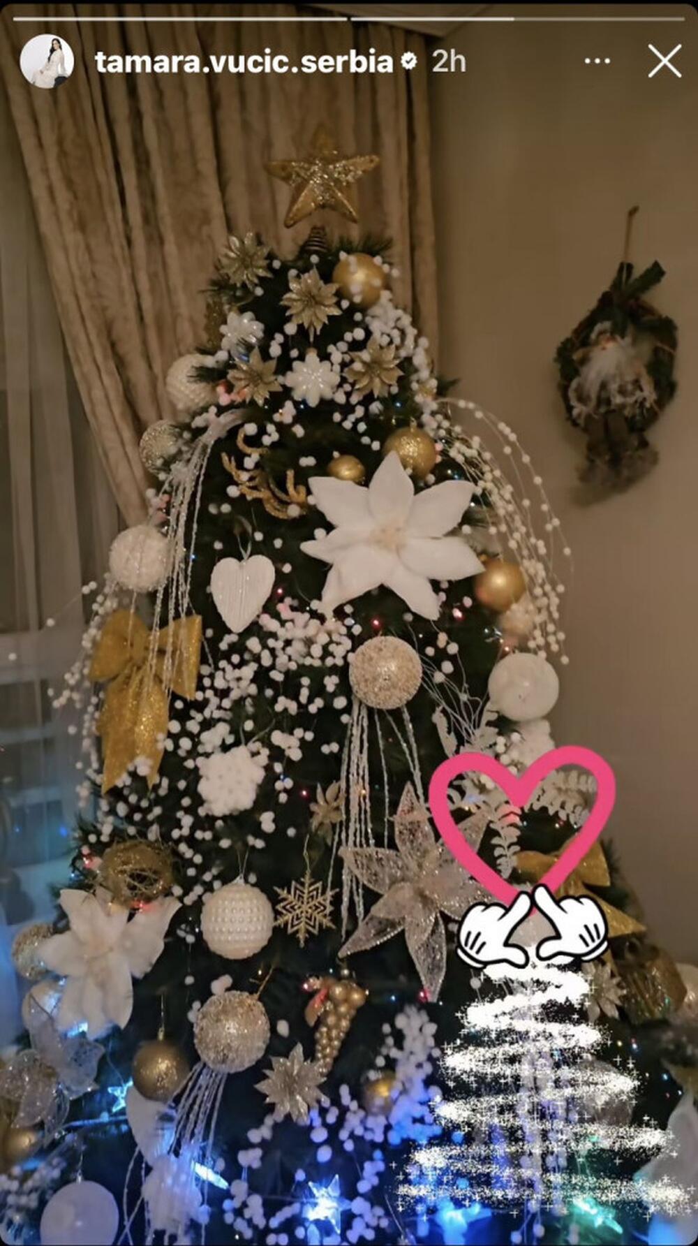 Novogodišnja i božićna dekoracija Tamare Vučić