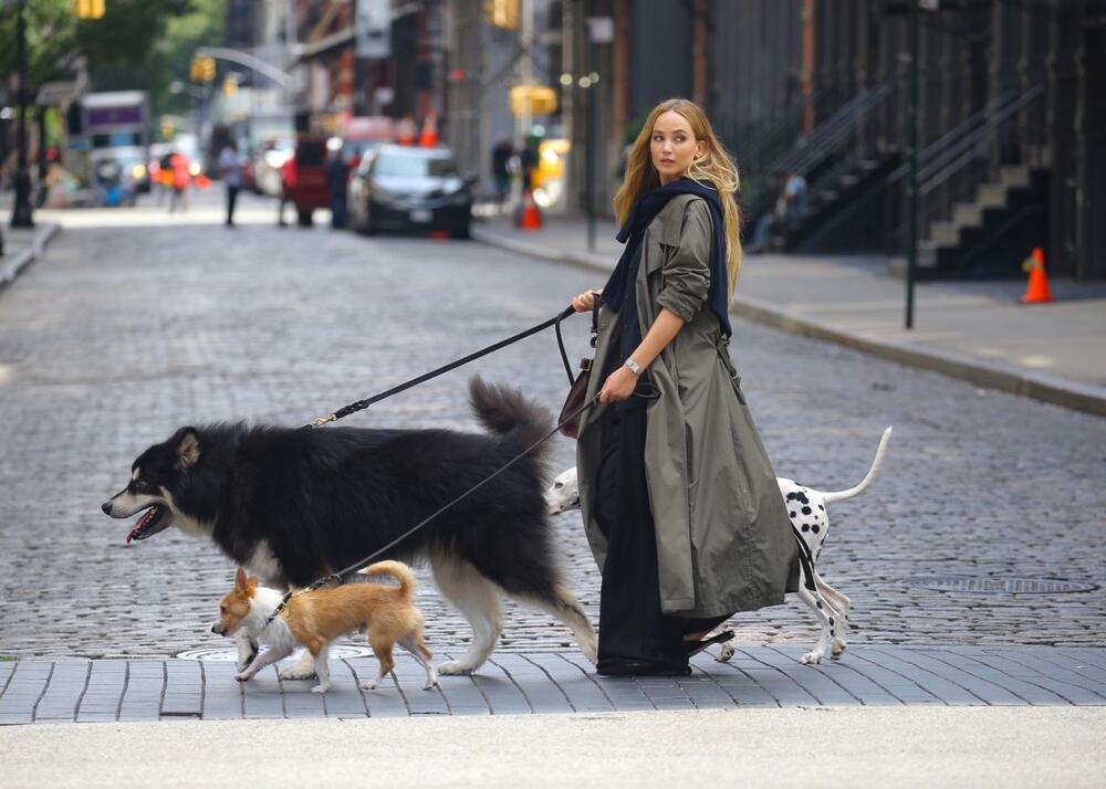 Dženifer Lorens viđena je u Njujorku na snimanju jedne reklame s torbom za koju kažu da bi mogla da zameni 'birkinku'