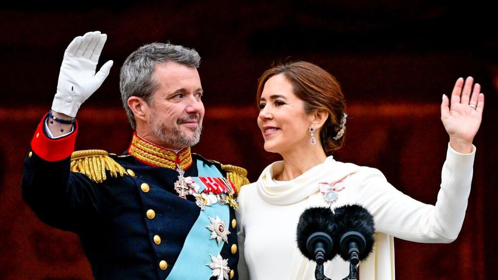 Kralj Frederik X i kraljica Meri od Danske po stupanju na presto