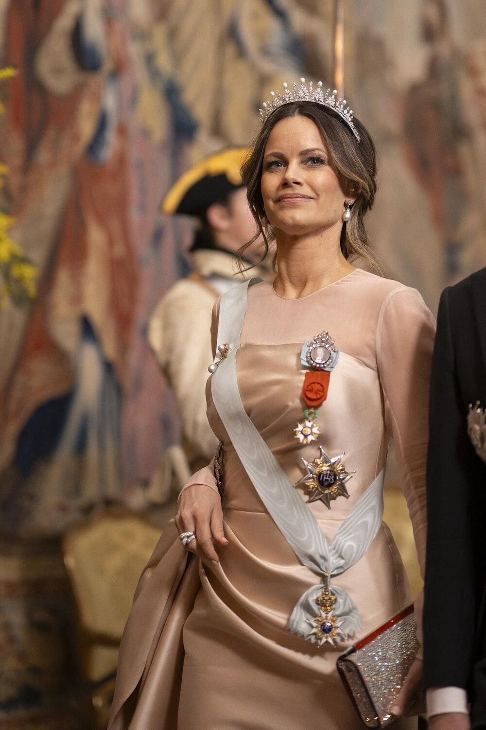 Princeza Sofija od Švedske na svečanom banketu