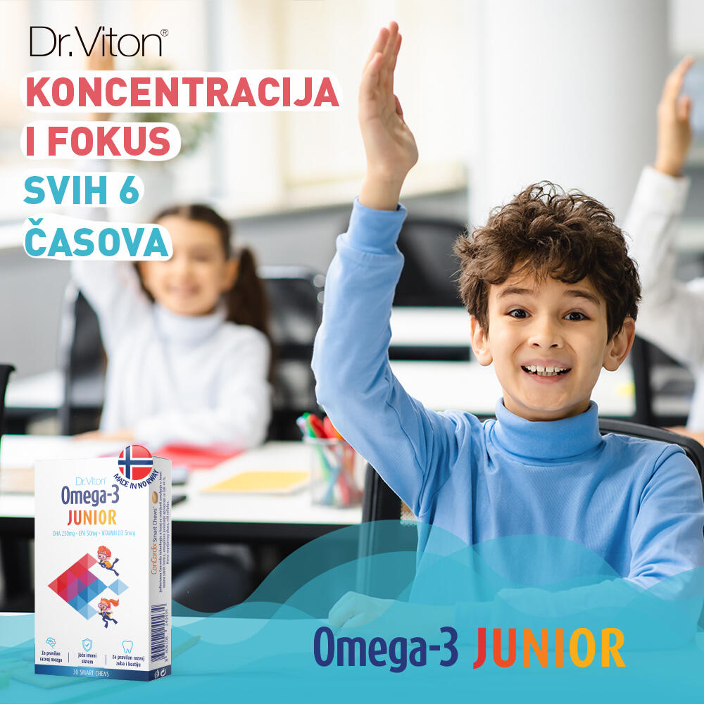 Omega 3 Junior tablete za žvakanje