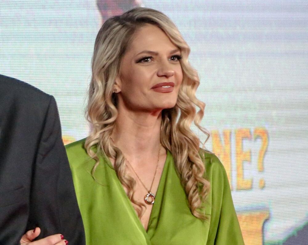 Glumica Dragana Dabović na premijeri filma 'Živi i zdravi'
