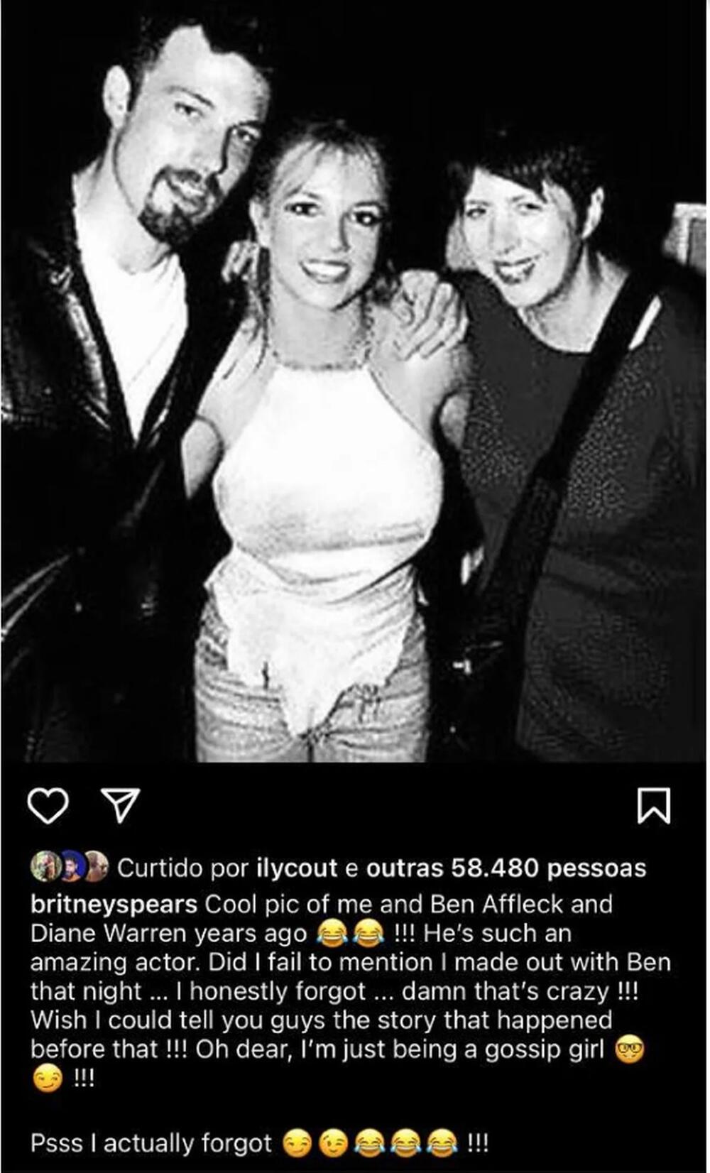 BRITNI TVRDI DA SU ONA I BEN BILI U VEZI KAD JE BIO SA DŽEJ LO