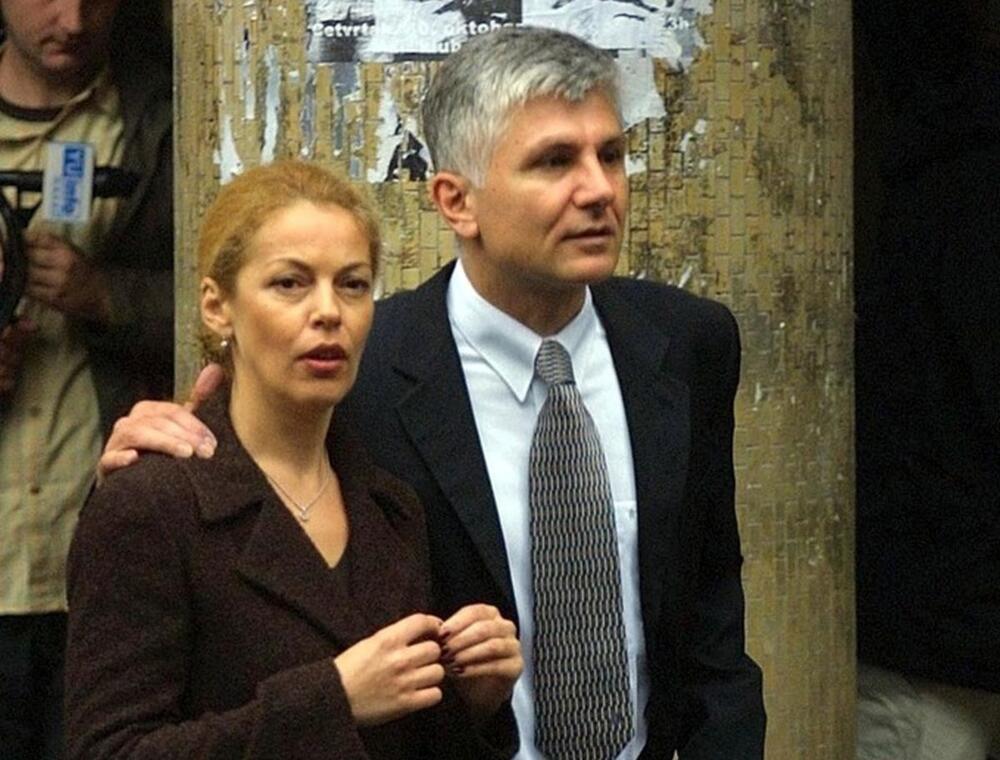 Zoran Đinđić sa suprugom Ružicom