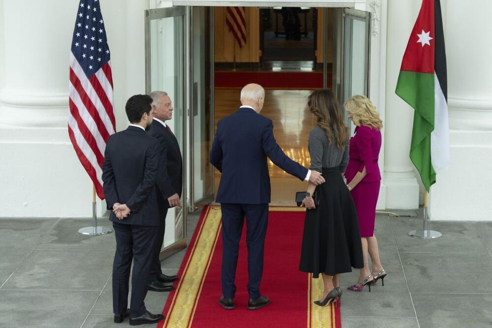 Kralj i kraljica Jordana u poseti Beloj kući