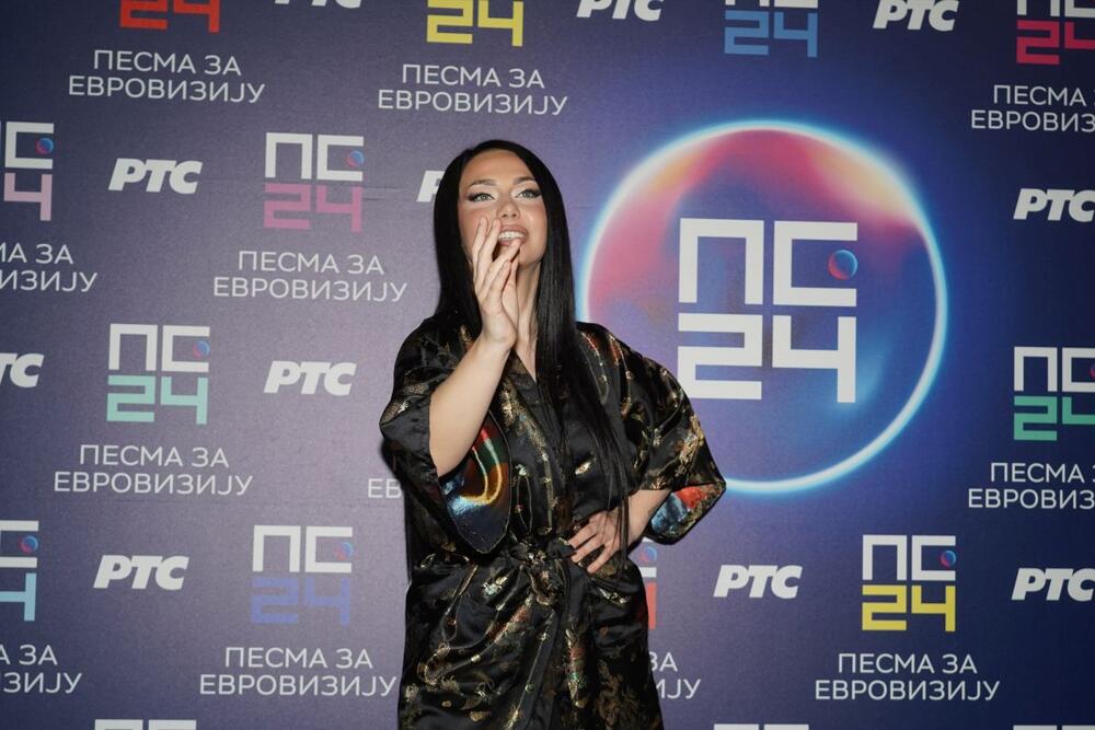Zorja Pajić posle nastupa na Pesmi za Evroviziju '24