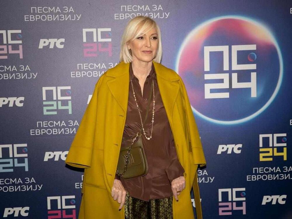 <p>Olivera Kovačević ponela je odličan stajling za drugo polufinalno veče "Pesme za Evroviziju" 2024.</p>