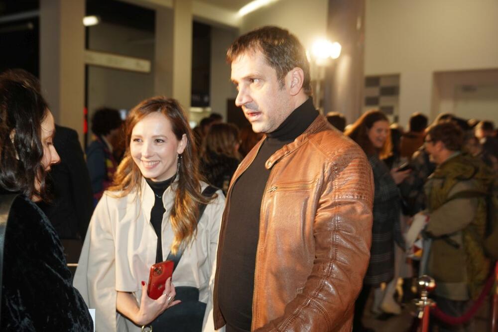Jovana Stojiljković i Goran Bogdan na premijeri filma "Za danas toliko"  na 52. FEST-u