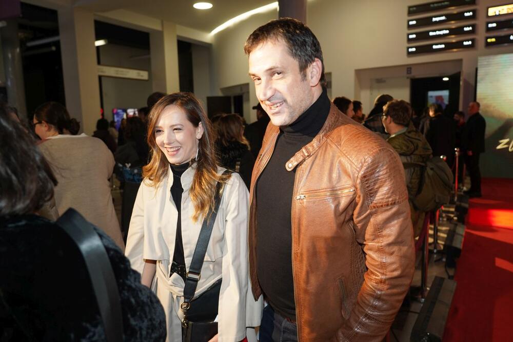 Jovana Stojiljković i Goran Bogdan na premijeri filma "Za danas toliko"  na 52. FEST-u