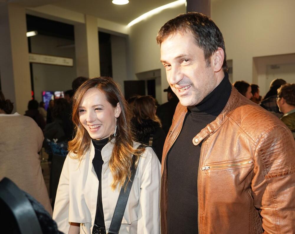 Jovana Stojiljković i Goran Bogdan na premijeri filma 'Za danas toliko'  na 52. FEST-u 