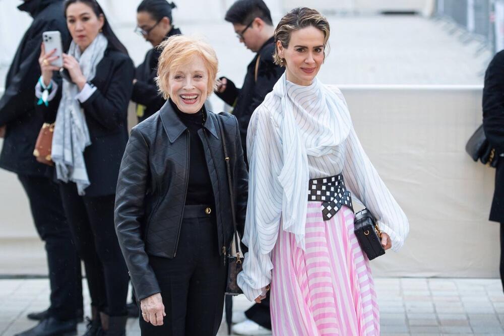 Sara Polson i Holand Tejlor na Nedelji mode u Parizu