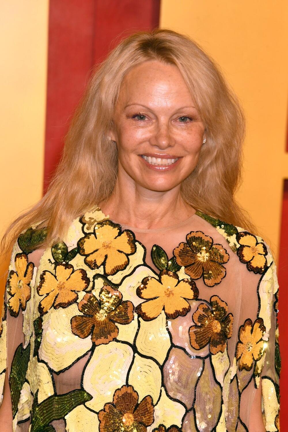 Pamela Anderson na dodeli Oskara 2024. 