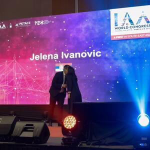 Nagrada za izuzetan doprinos: IAA Srbija na Svetskom kongresu