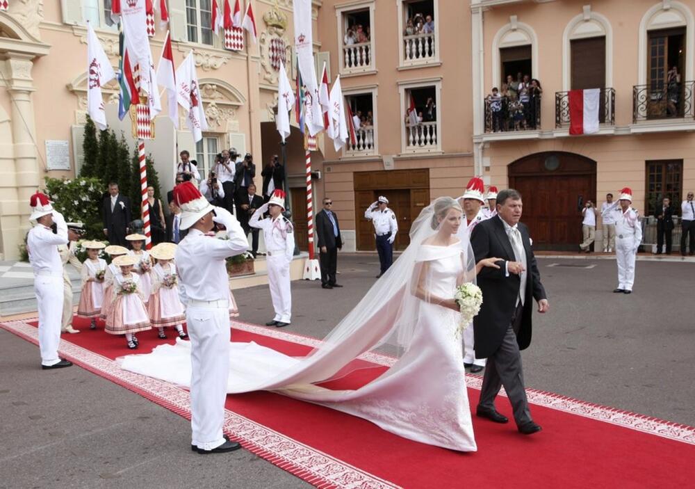 Venčanje princa Alberta i princeze Šarlin od Monaka 2. jula 2011. godine u Kneževskoj palati