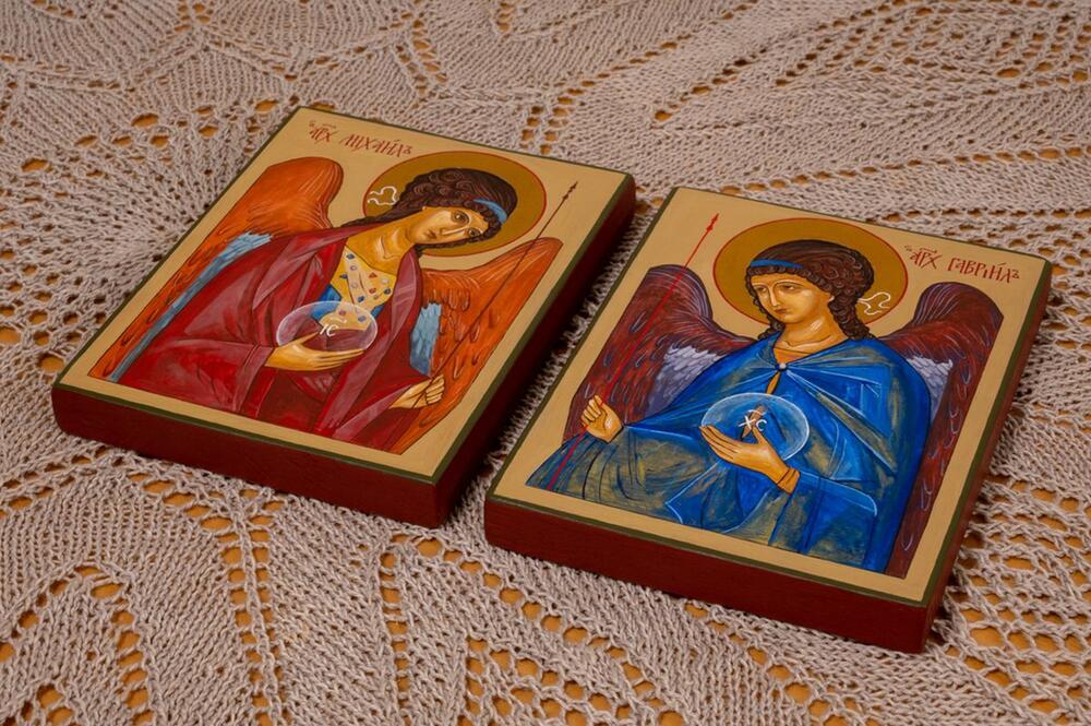 Sveti arhangeli Mihailo i Gavrilo na pravoslavnim ikonama