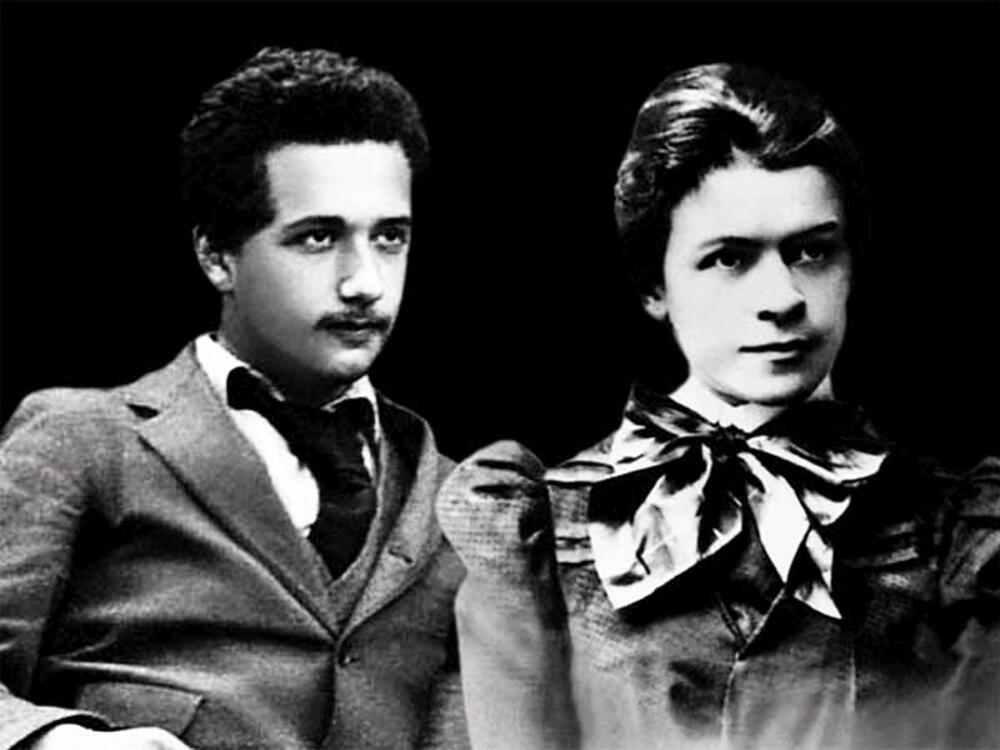 Mileva Marić-Ajnštajn i Albert Ajnštajn u mladosti