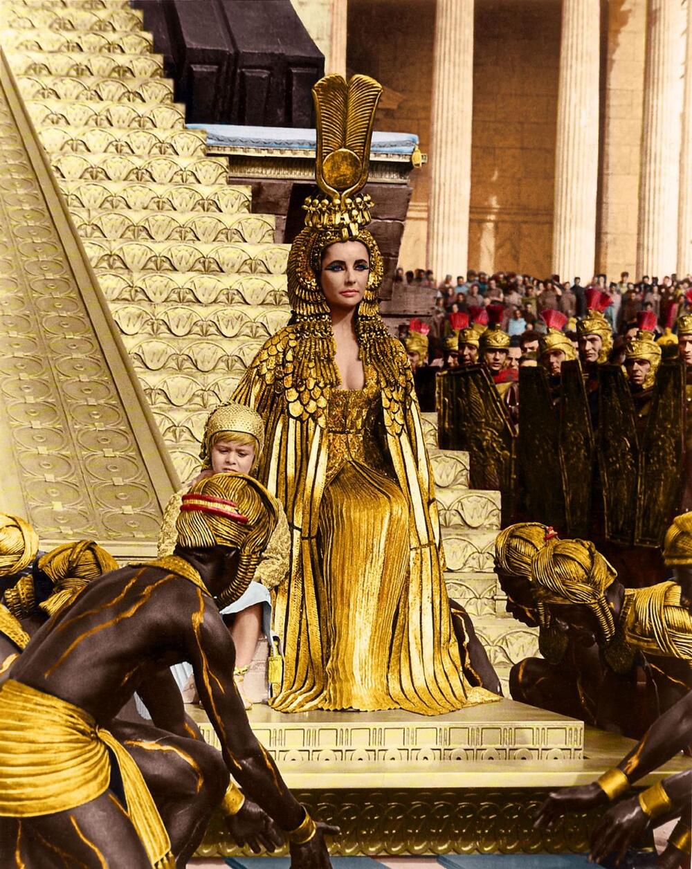 Čuvena zlatna haljina Elizabet Tejlor u filmu 'Kleopatra' (1963)