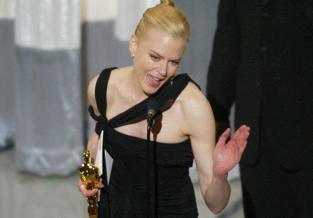 Nikol Kidman po osvajanju Oskara 2003. godine