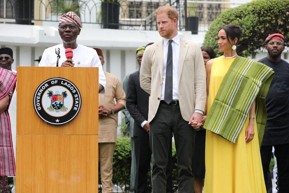 Princ Hari i Megan Markl tokom posete Nigeriji