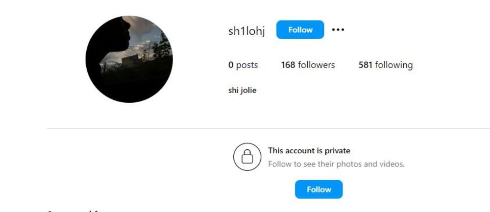 Instagram nalog Šajlo Džoli