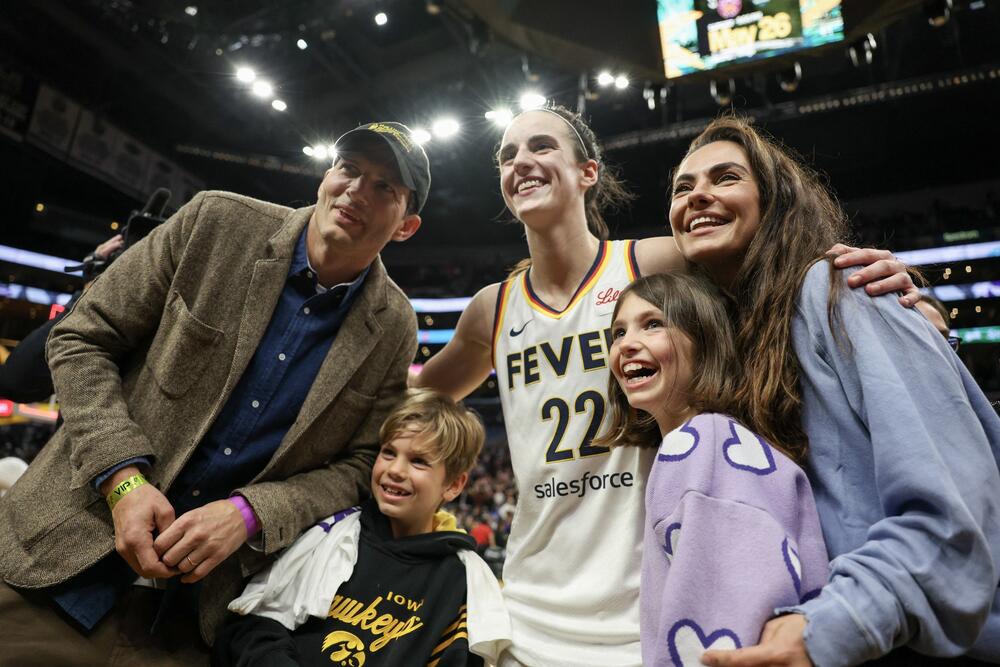 Mila Kunis i Ešton Kučer porodično se slikali sa košarkašicom Caitlin Clark