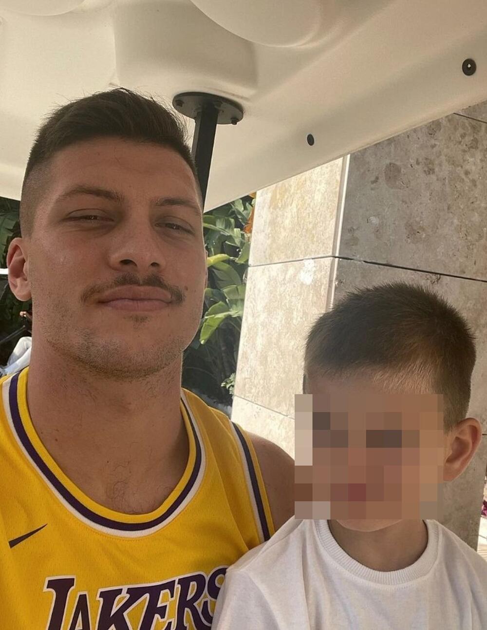 Luka Jović i sin David 