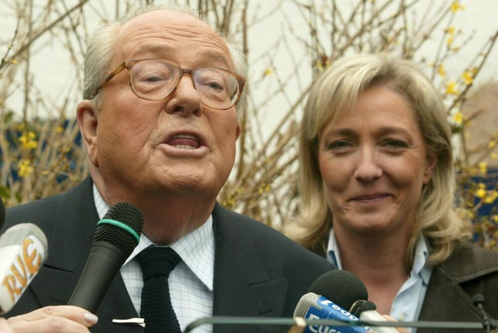 Žan-Mari i Marin le Pen 2007.  godine