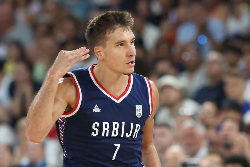 Bogdan Bogdanović u meču protiv Nemačke na Olimpijskim igrama