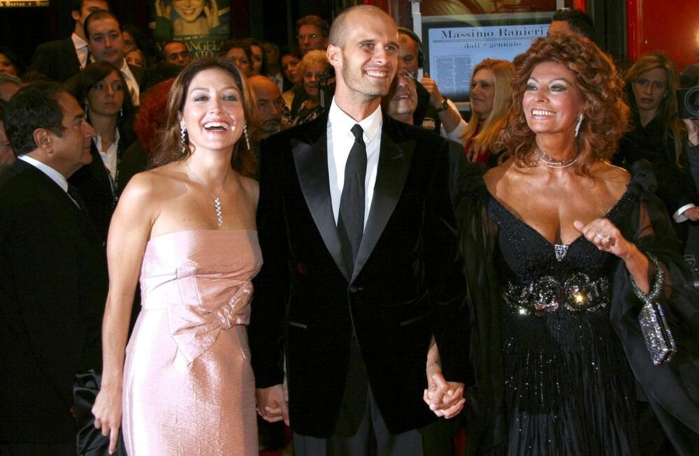 Saša Aleksander, Edoarto Ponti i Sofija Loren 2007. godine