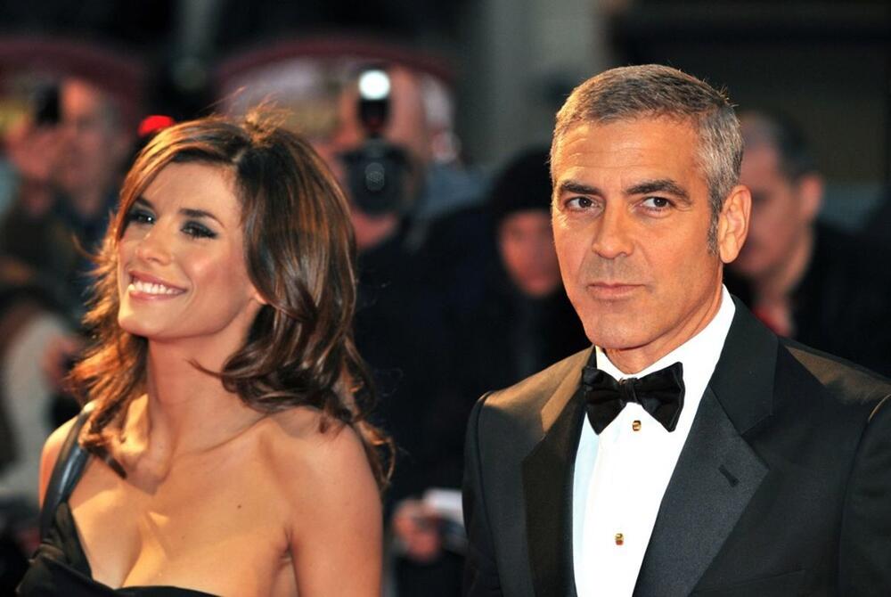 Elizabeta Kanalis i Džordž Kluni na crvenom tepihu