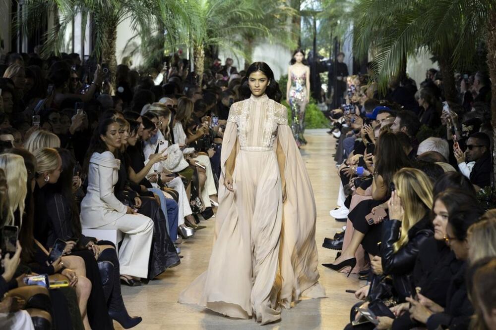 Elie Saab SS25 reday-to-wear kolekcija na Nedelji mode u Parizu