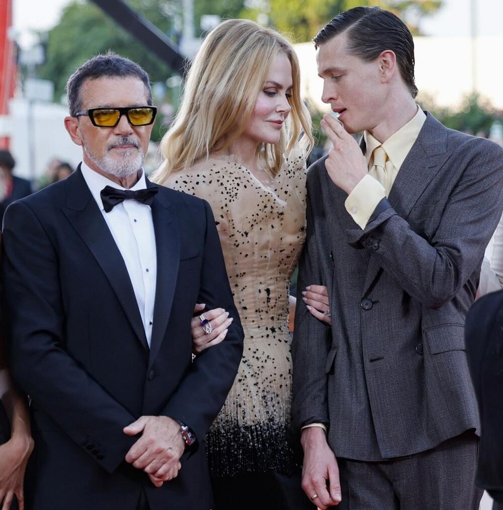 Antonio Banderas, Nikol Kidman i Haris Dikinson na premijeri filma 'Babygirl' na Mostri