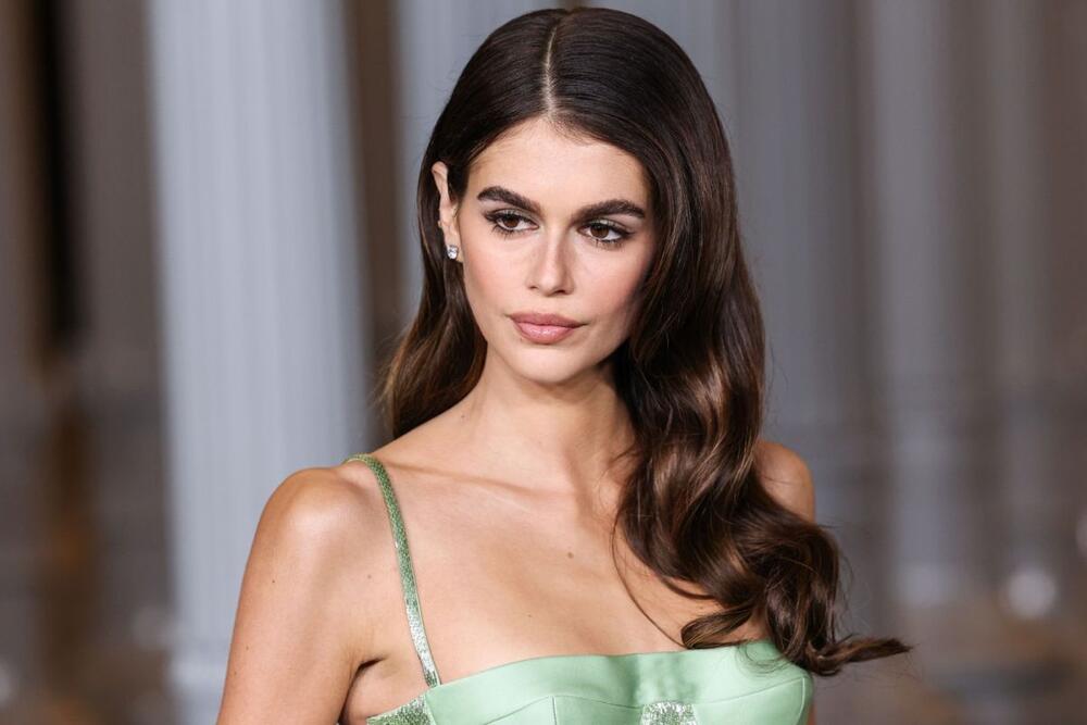 Kaja Gerber u Gucci haljini na LACMA Art + Film Gala večeri