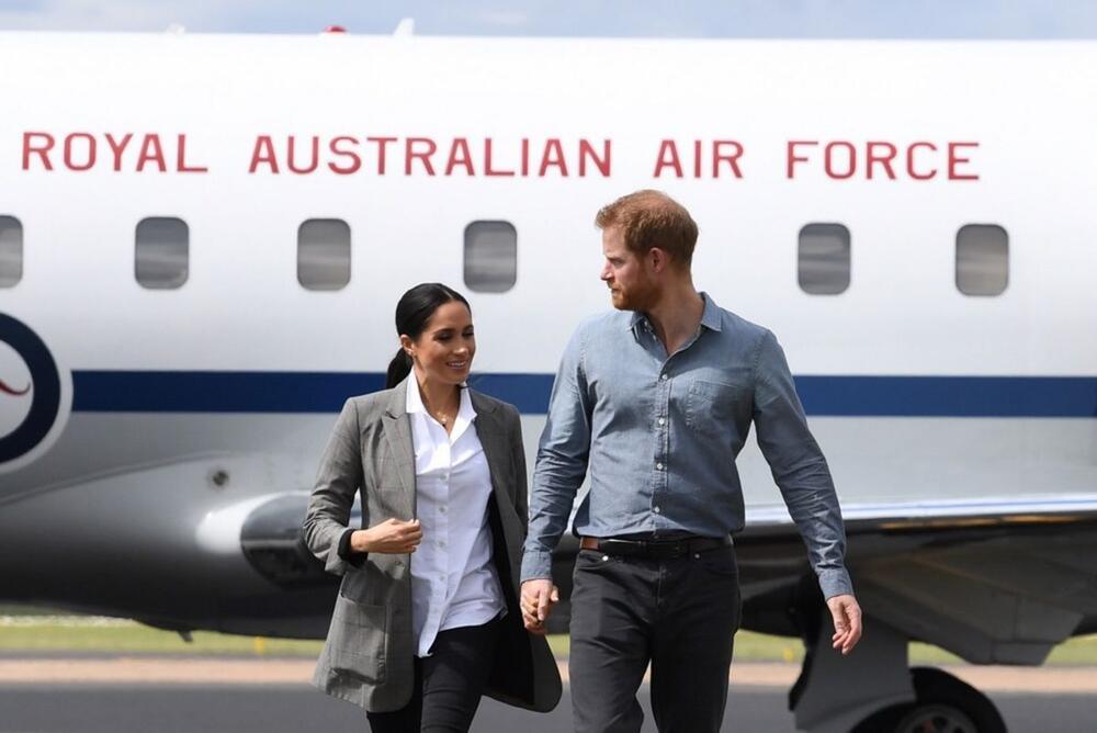 Princ Hari i Megan Markl tokom posete Australiji 2018.