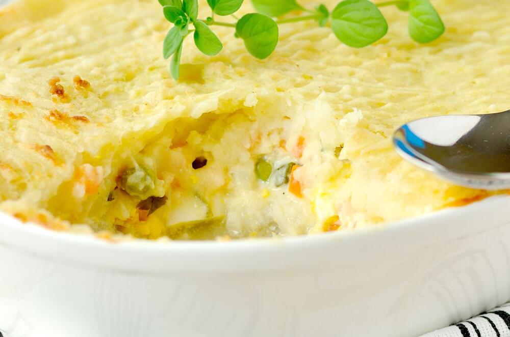 Salata od pire krompira i ribe