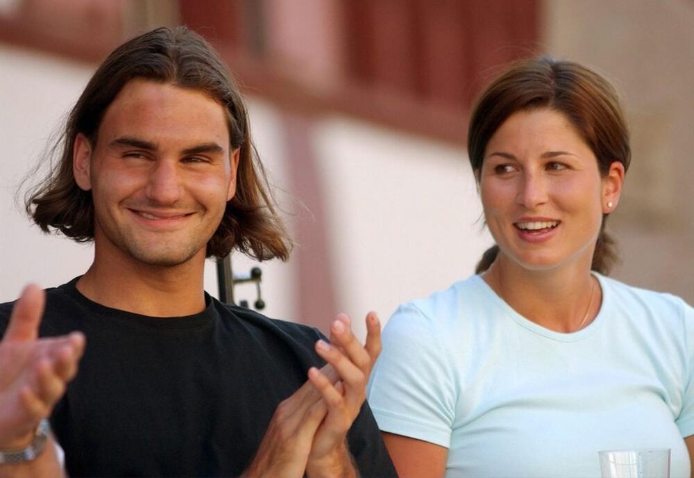 Rodžer Federer i Mirka Vavrinec