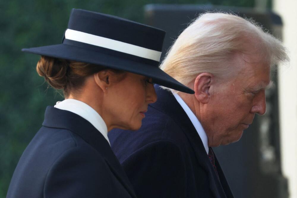 Melanija i Donald Tramp na inauguraciji