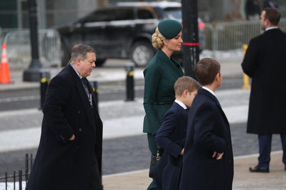 Ivanka Tramp na inauguraciiji Donalda Trampa kao 47. predsednika SAD