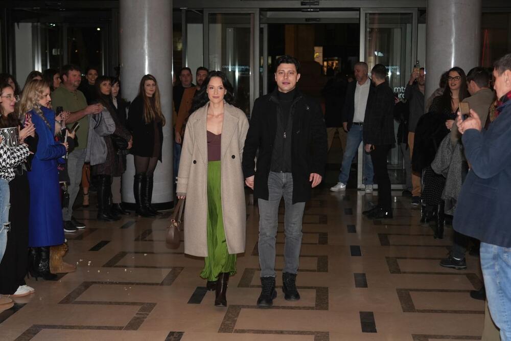 Marko i Marija Janketić na premijeri filma filma "Pontonovo srce"