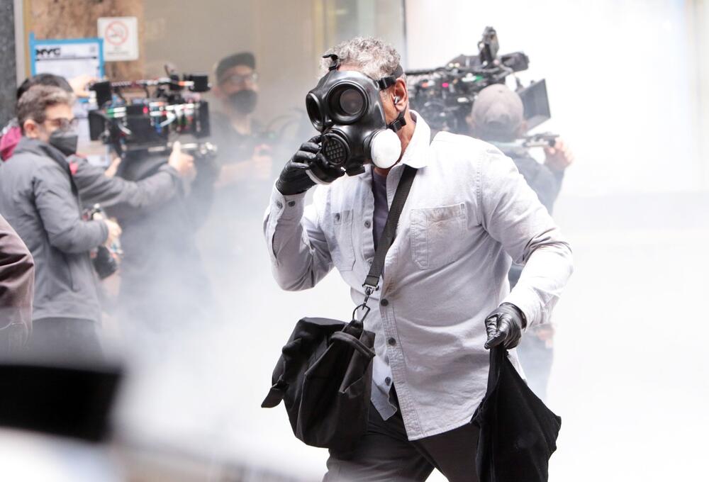 Đankarlo Espozito na snimanju serije 'Slagalica'