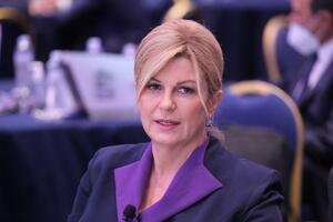 Torba od 4.600 $ je ostala u drugom planu: Kolinda Grabar Kitarović privukla pažnju u Zagrebu i nije samo zbog stajlinga