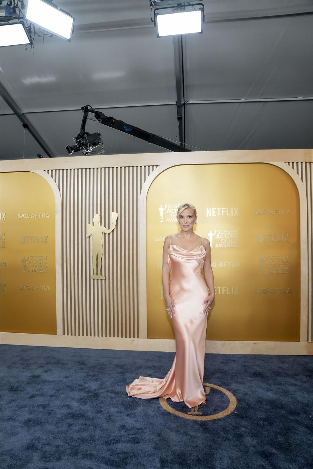 Mili Bobi Braun na dodeli SAG nagrada 2025.