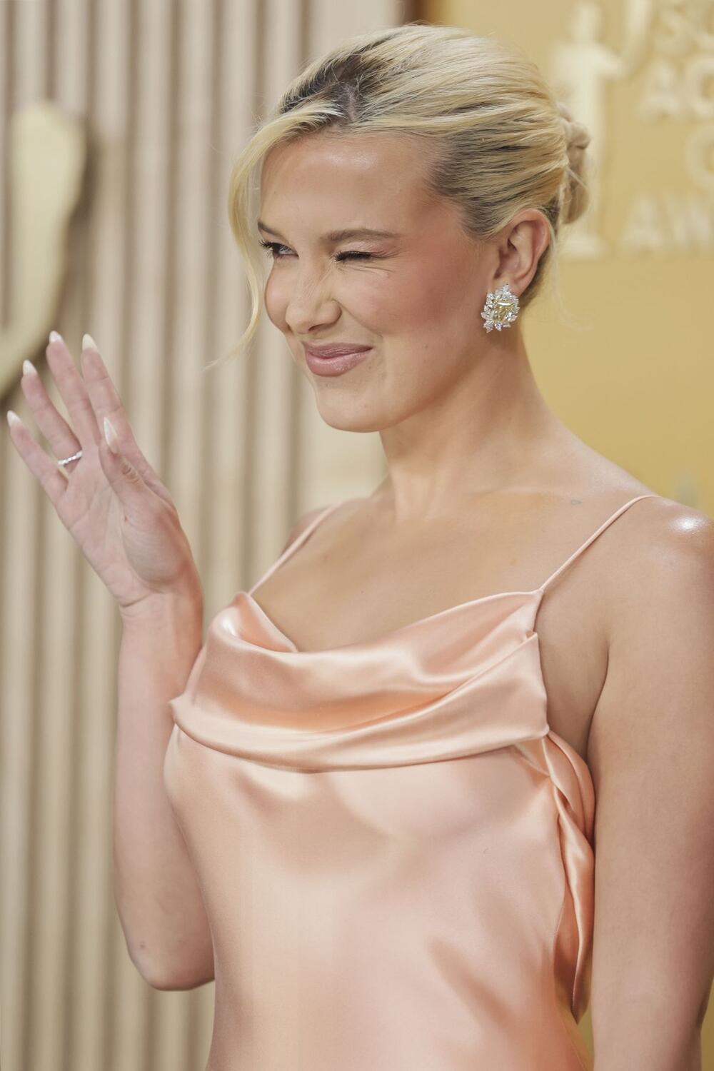 Mili Bobi Braun na dodeli SAG nagrada 2025.