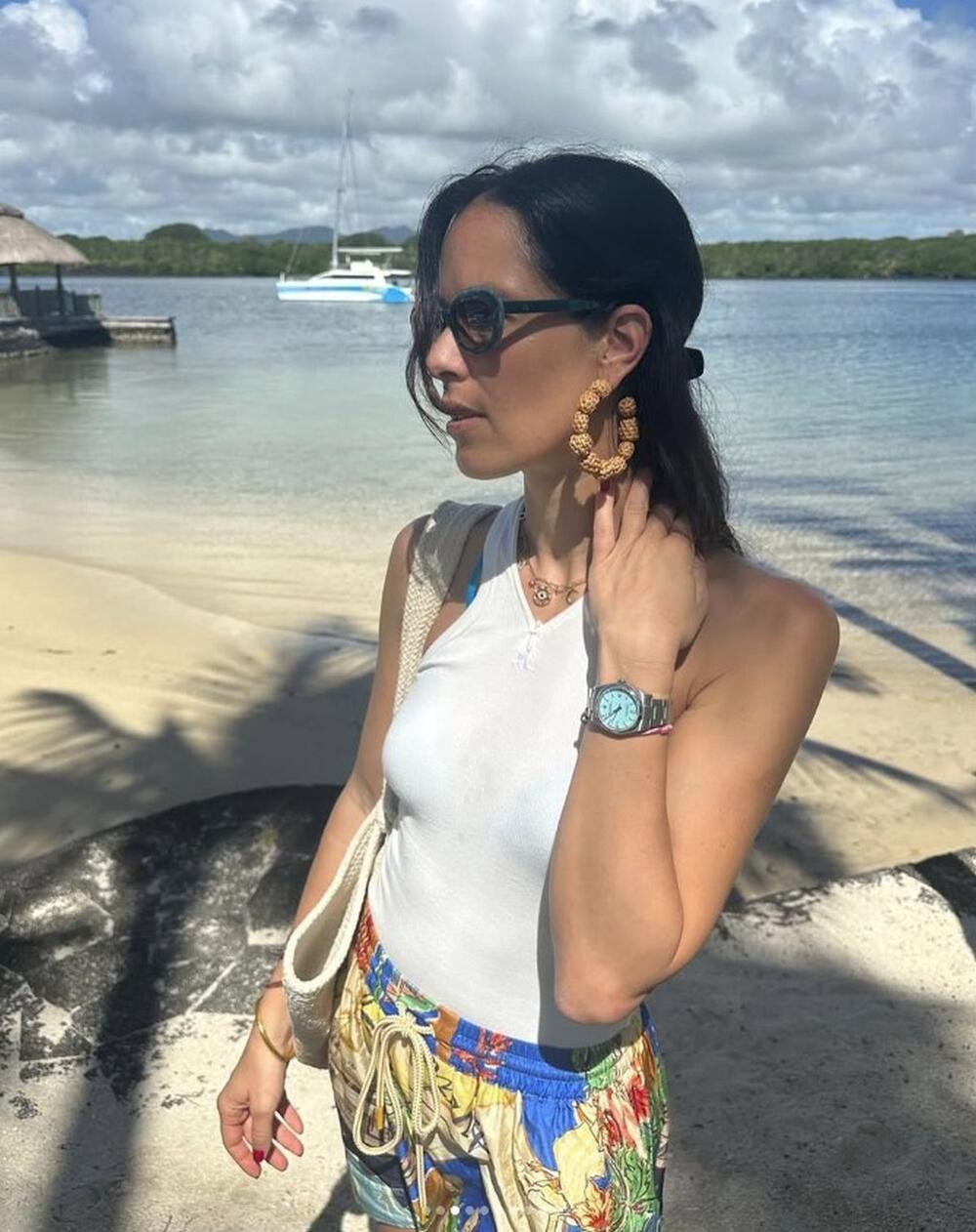 Ana Ivanović na odmoru na Mauricijusu