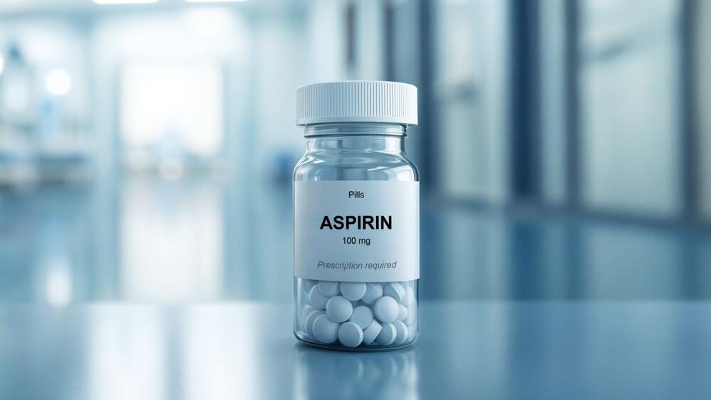 Bočica aspirina od 100 mg